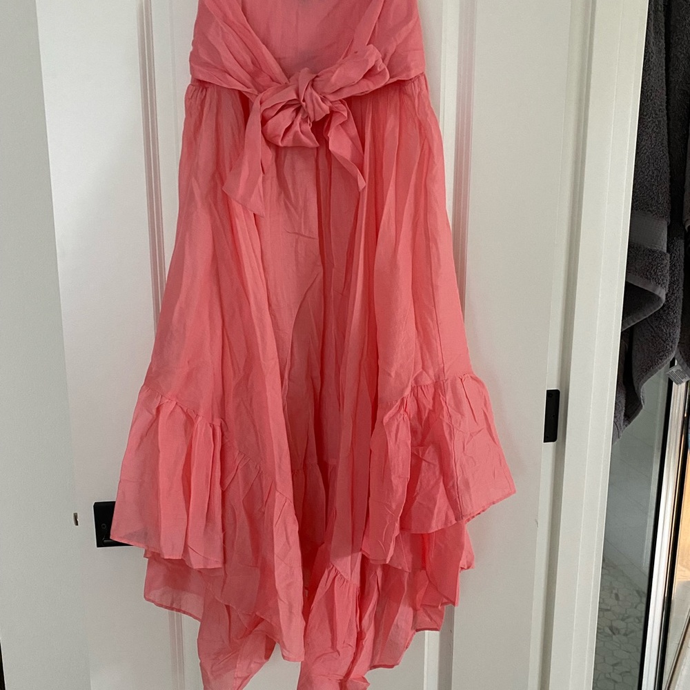 NWT J. Crew Cotton Voile Bow Front Beach Dress XS - Picture 2 of 4